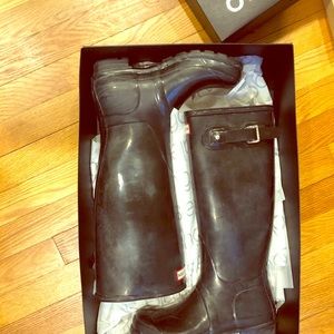 Tall Hunter Boots Size 7